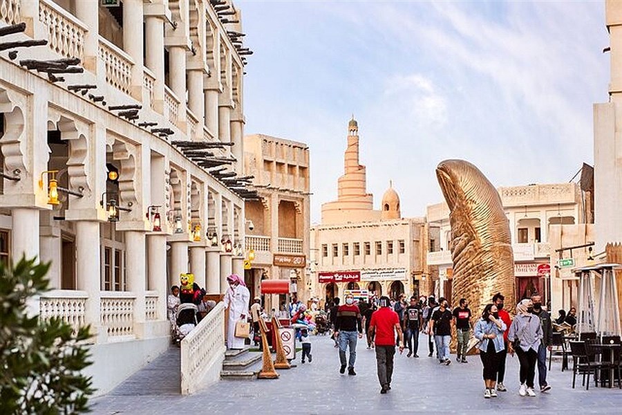 تصویر خواسته قطر از هواداران جام‌ جهانی: شانه‌ها و پاها را بپوشانید