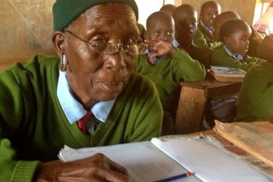 پیرترین دانش‌ آموز جهان درگذشت + عکس