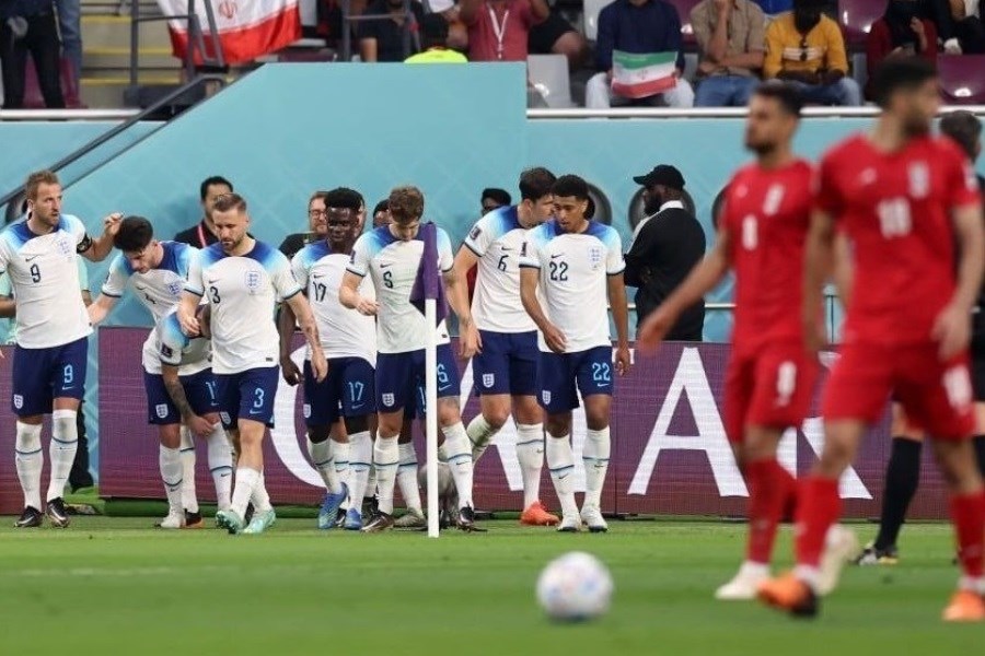 تصویر جام جهانی قطر&#47; شکست سنگین یاران کی روش برابر انگلیس