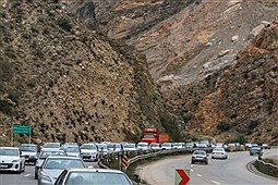 آخرین وضعیت ترافیکی جاده‌های کشور ؛ ترافیک سنگین در آزادراه قزوین- کرج