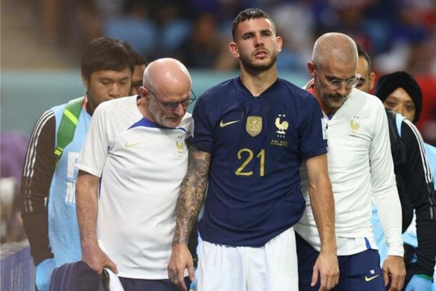 بدشانسی برای فرانسه&#47; هرناندز جام جهانی را از دست داد
