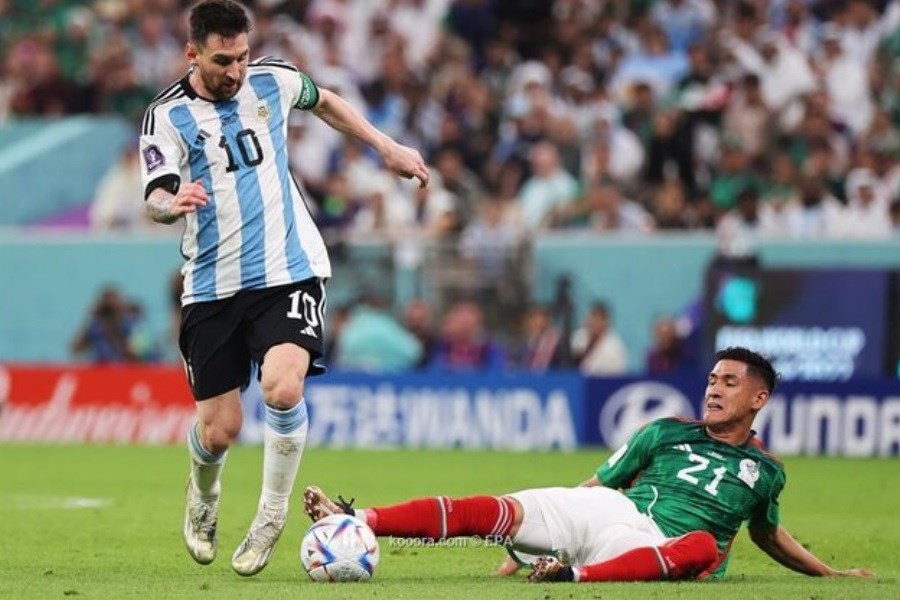 واکنش مسی به برد آرژانتین مقابل مکزیک
