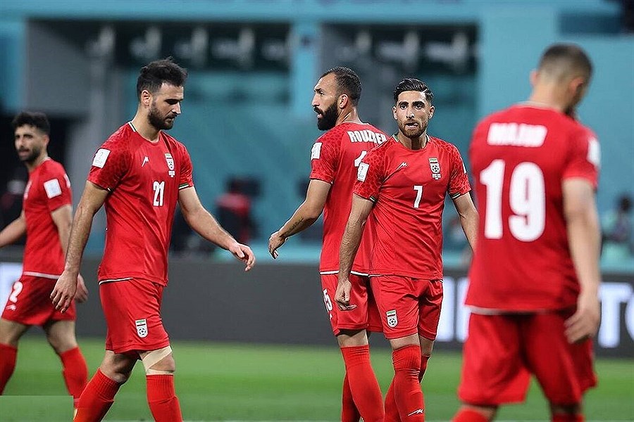 تصویر رفتاری که برازنده بازنده بزرگ ایران در جام جهانی نبود