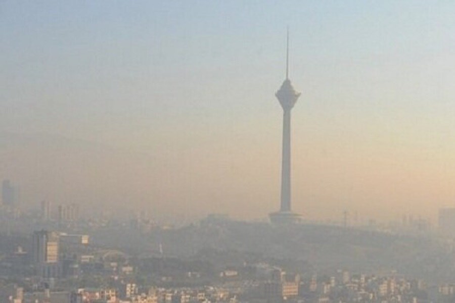 تصویر تداوم آلودگی هوای پایتخت&#47; هوا سرد می‌شود