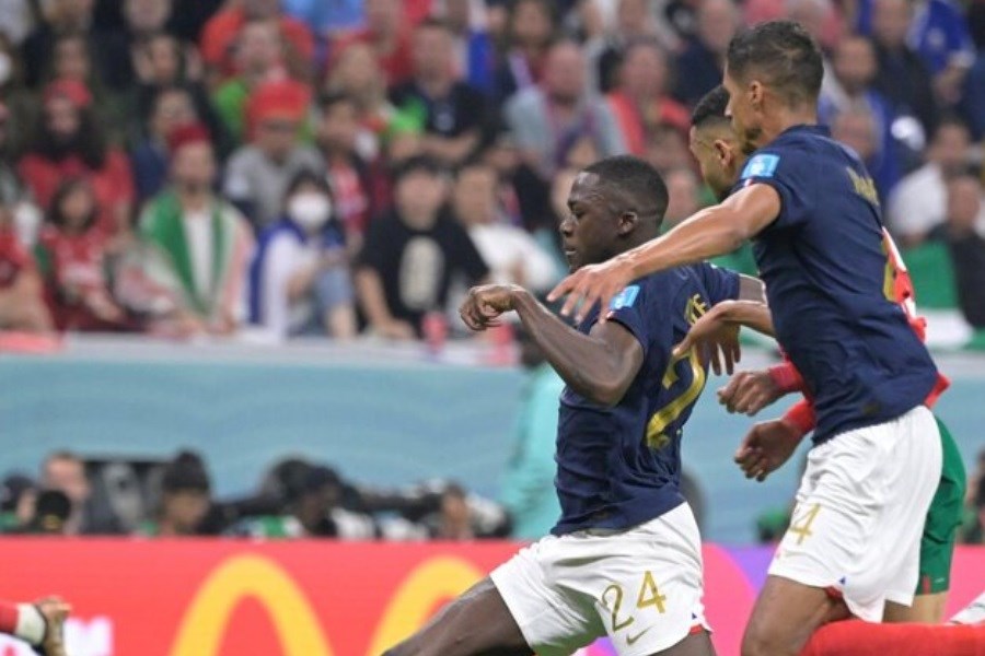 تصویر اعلام ترکیب فرانسه مقابل آرژانتین