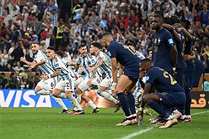 بازی آرژانتین و فرانسه از نگاه آمار