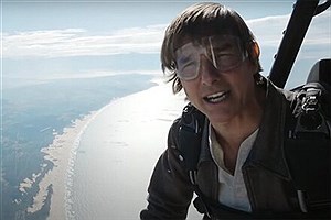 پرش ماموریت غیرممکن «تام کروز» از هواپیما