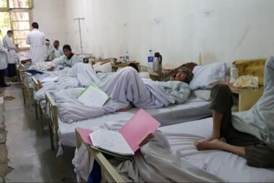 تصویر شیوع یک بیماری جدید و مشکوک در افغانستان