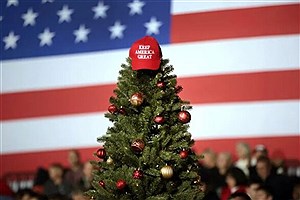 پیام کنایه‌آمیز ترامپ به مناسبت کریسمس