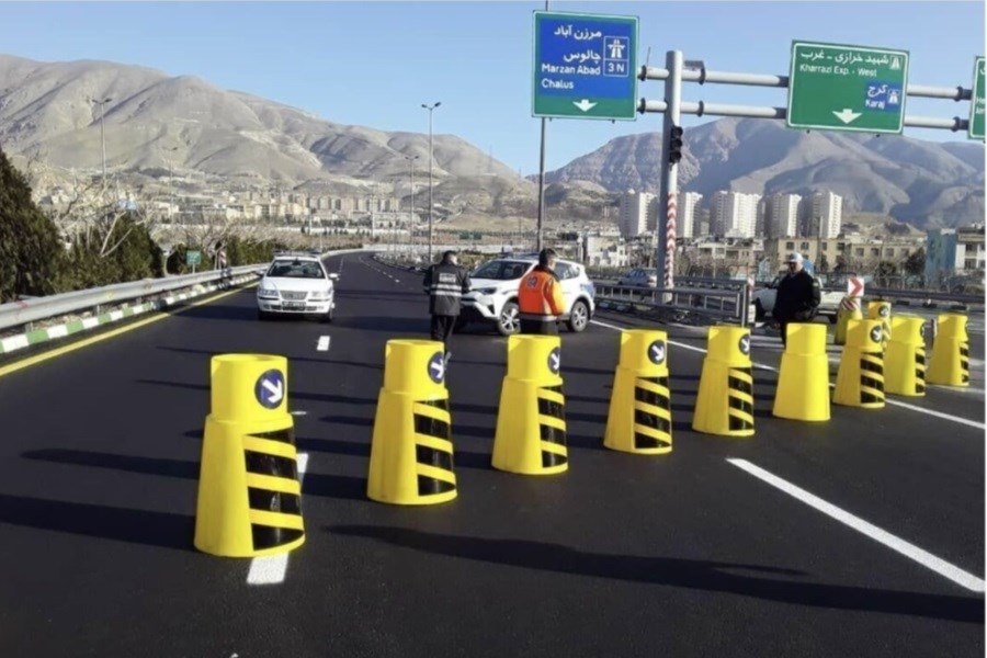 اجرای محدودیت ترافیکی در جاده کرج – چالوس