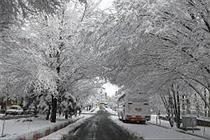 کاهش آلودگی هوای تبریز به دنبال بارش برف