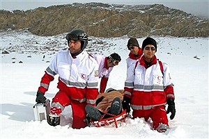 نجات ۲ نگهبان معدن در برف و کولاک پس از ۸ ساعت مفقودی