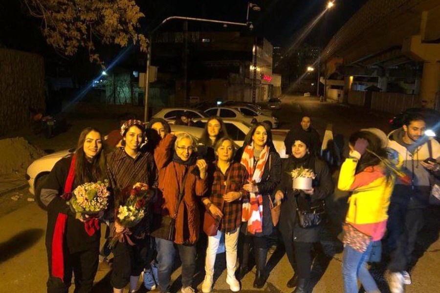 تصویر ۷ زندانی زن آزاد شدند