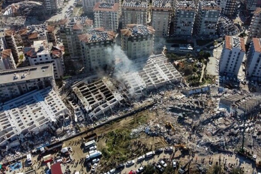 تصویر تلفات زلزله در ترکیه و سوریه از ۲۱ هزار تن گذشت