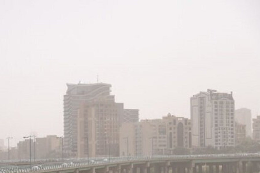 تصویر هوای تهران باز آلوده شد