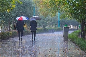 بارش پراکنده باران در تهران از روز چهارشنبه