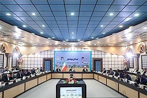 میز خدمت سفر رییس جمهور به استان بوشهر با حضور بانک ملی