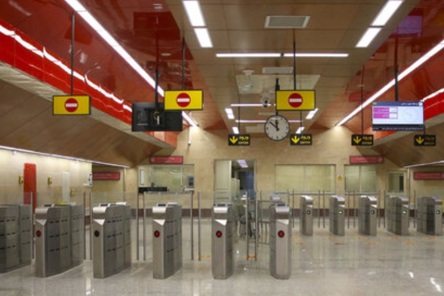 تصویر ۵ ایستگاه و یک ورودی جدید مترو تا پایان سال افتتاح می شود