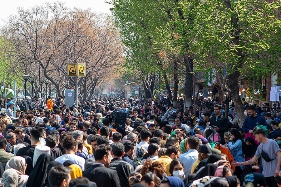 تصویر بازار تهران در روزهای پایانی سال +تصاویر