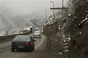 اعمال محدودیت ترافیکی در جاده کرج-چالوس و آزادراه تهران-شمال