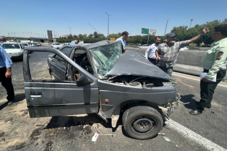 تصویر مرگ ۱۱۶ نفر در تصادفات تعطیلات عید فطر