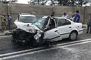 ۵۰ درصد از تصادفات به دلیل عدم توجه به جلو از سوی رانندگان
