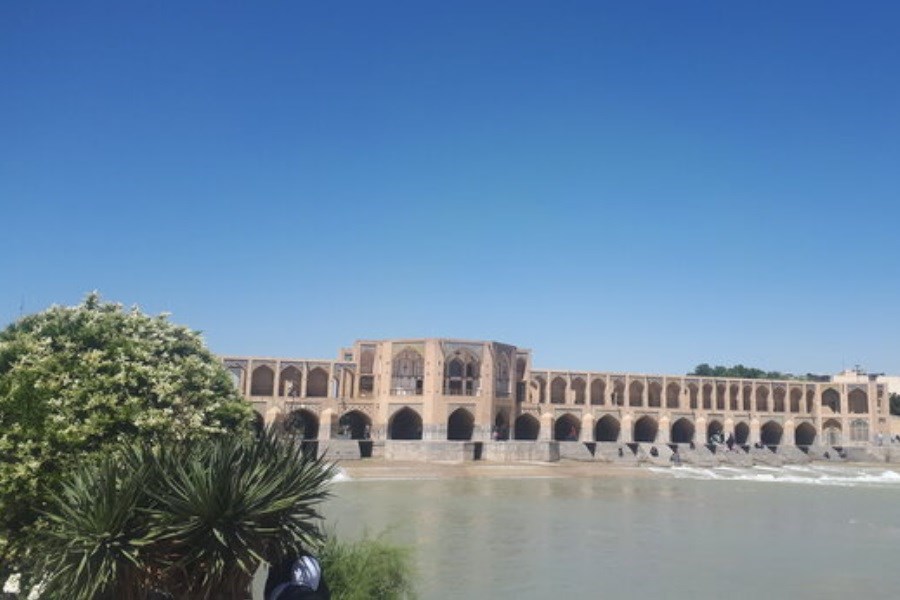 شاخص کیفیت هوای اصفهان بر روی عدد 59