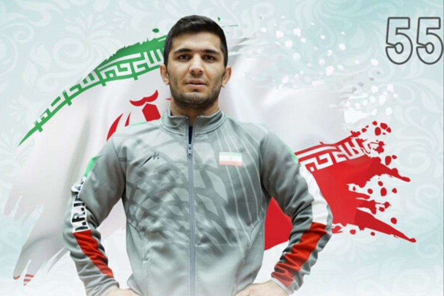 کسب مدال طلای مسابقات قهرمانی آسیا از سوی کشتی گیر ایرانی