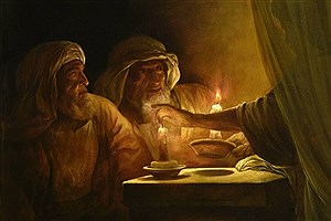 رونمایی از تابلوی نقاشی «شمع بیت‌المال»