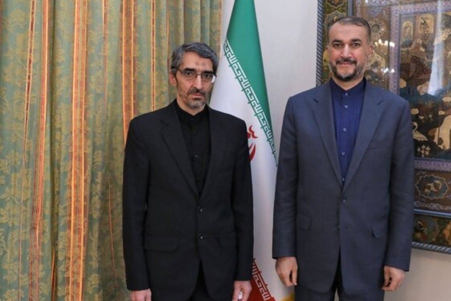 تصویر دیدار سفیر جدید ایران در یونان با امیرعبداللهیان