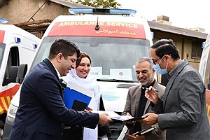اهدای کمک‌های درمانی و دارویی به پناهجویان در ایران