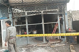 سوختگی ۶ نفر در آتش‌سوزی خیابان دماوند