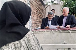 احمدی‌نژاد آفتابی شد! &#47; بازگشت با عنوان «سنگ‌صبور مردم» + عکس‌ها