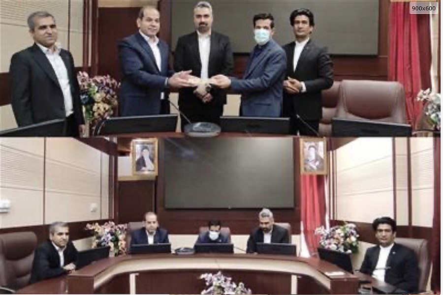 تصویر «مجید زاغری» مدیر شعب بانک قرض‌الحسنه مهر ایران در تهران شد