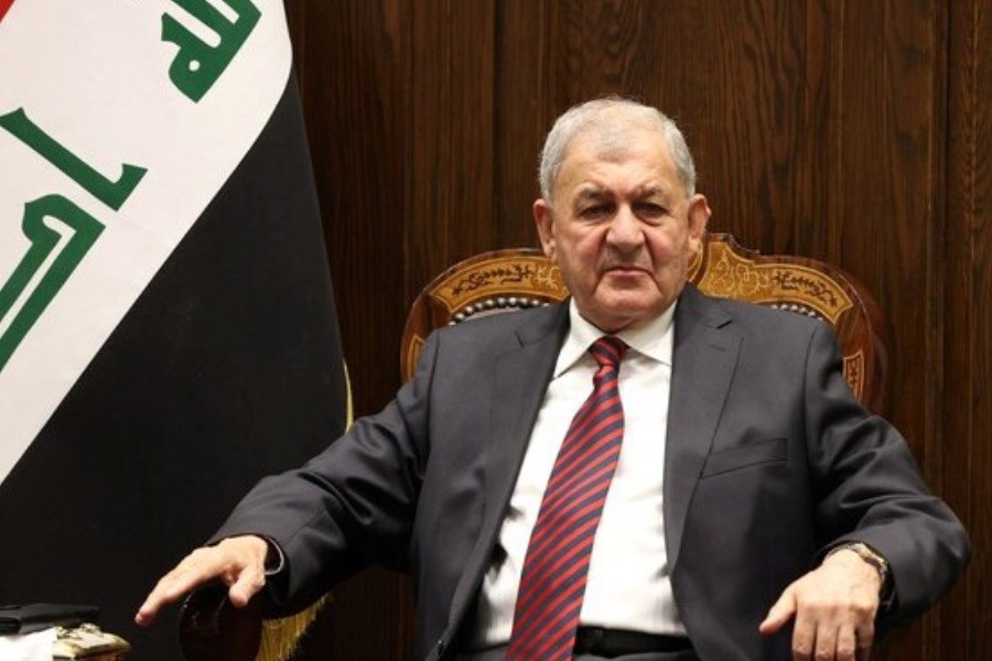 تصویر رئیس‌جمهور عراق امروز راهی تهران می شود