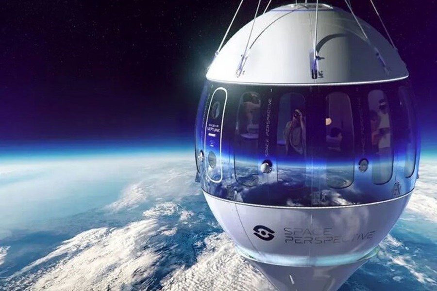 تصویر اولین «مراسم ازدواج در فضا» احتمالاً در فضاپیمای «نپتون»!
