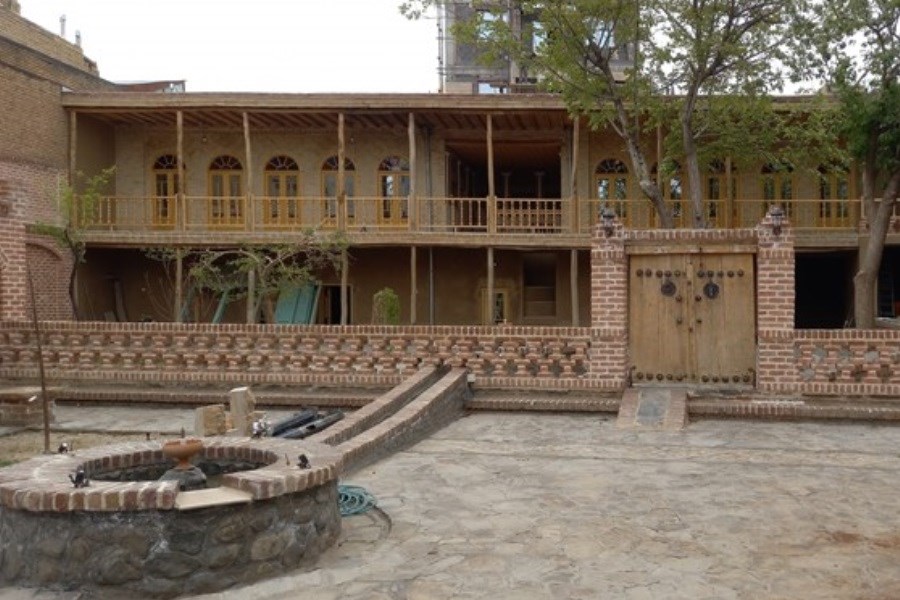 تصویر پایان عملیات مرمت و احیای عمارت تاریخی گلستان مریانج