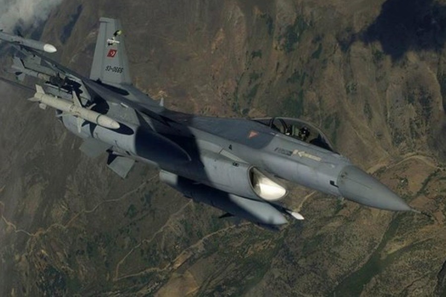 تصویر شمال عراق هدف حمله هوایی ترکیه