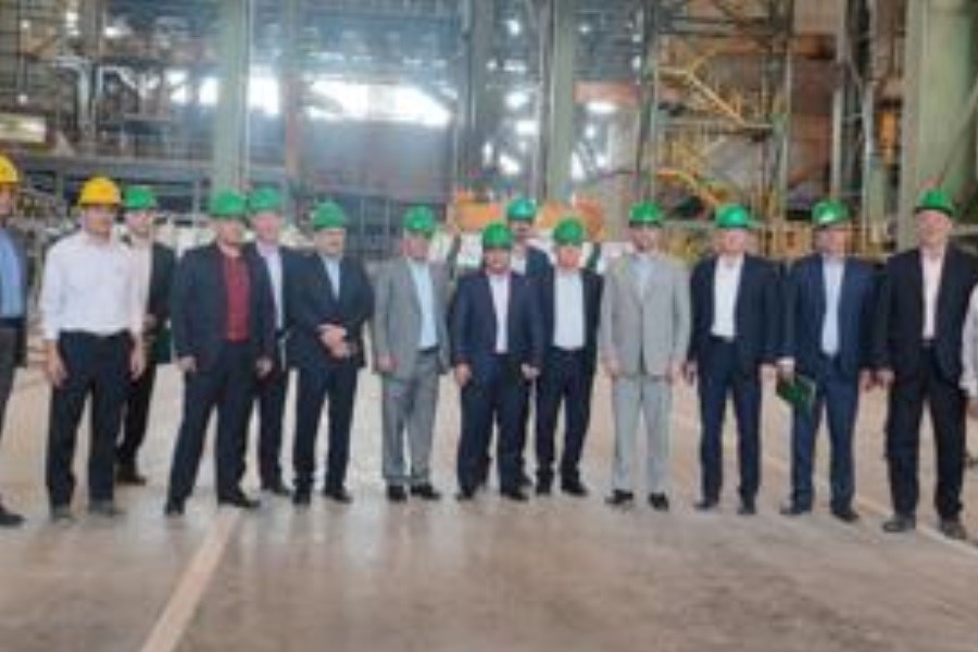 تصویر بهره برداری از پروژه فولادی یزد یک با تامین مالی بانک توسعه صادرات تا شهریور