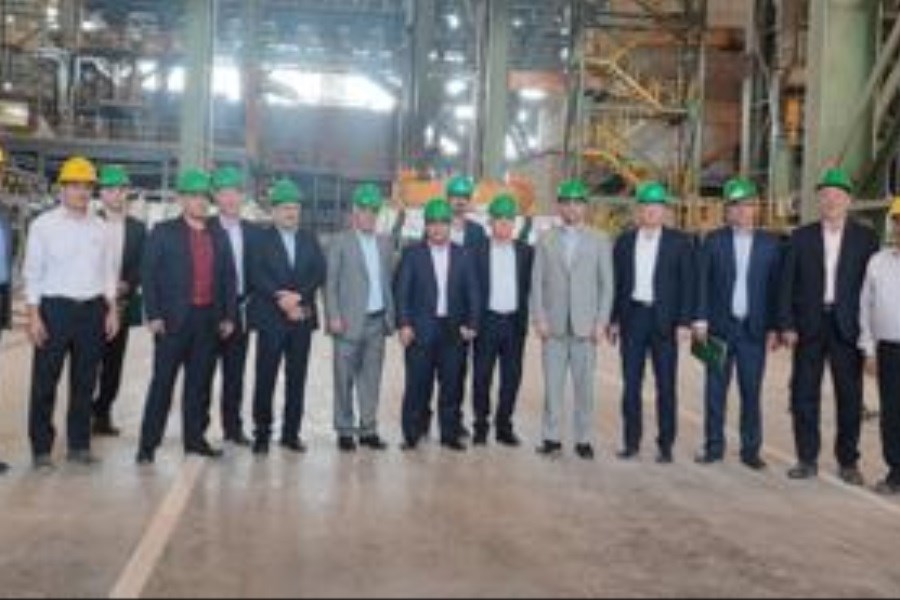 تصویر بهره برداری از پروژه فولادی یزد یک با تامین مالی بانک توسعه صادرات تا شهریور