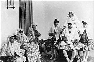 راز سبیل زشت زنان قاجار بالاخره کشف شد +عکس