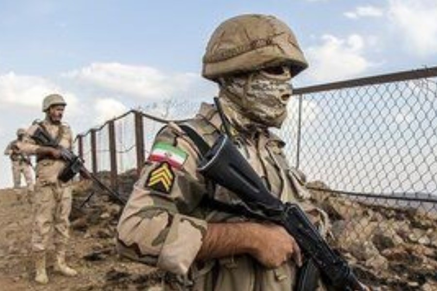 عکسی از مرزبان شهید در نبرد با طالبان