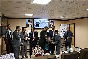 مراسم تکریم و معارفه مدیر شعب بانک توسعه تعاون استان کرمان برگزار شد