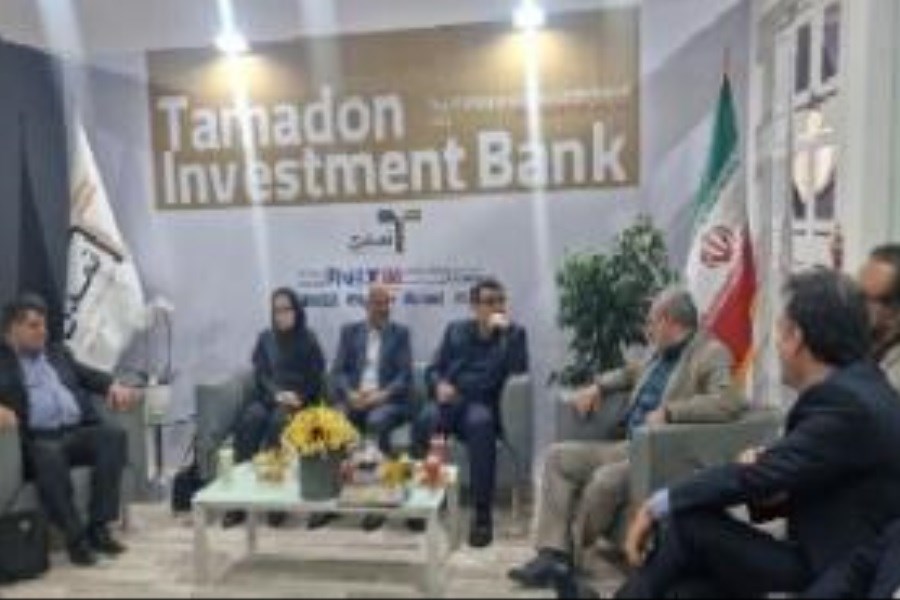 تصویر بازدید سرپرست بانک توسعه صادرات ایران از نمایشگاه صنعت مالی