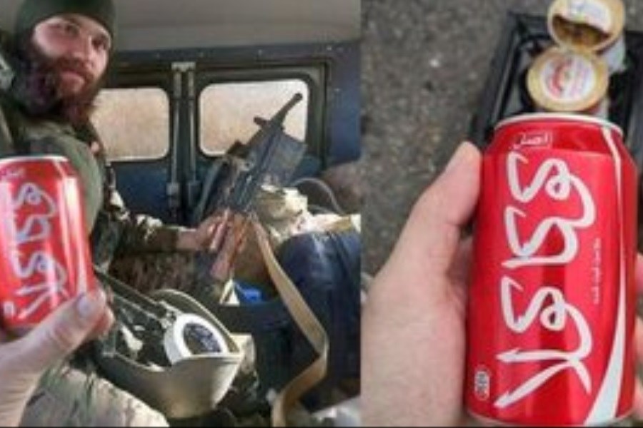 تصویر واکنش «خوشگوار» به عکس «کوکاکولای ایرانی در دست نظامیان روسی»