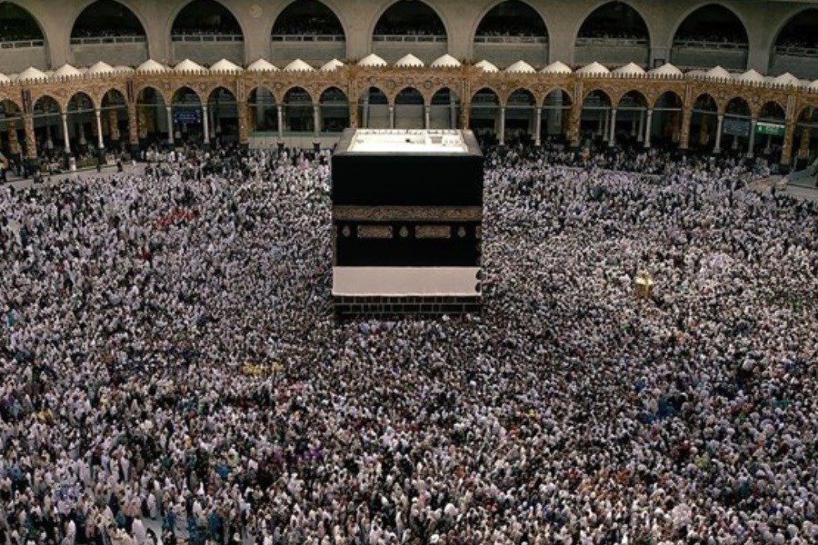 تصویر تشرف یک میلیون و 200 هزار زائر حج تمتع به مسجدالحرام
