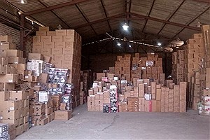 کشف انبار ۱۰۰۰ میلیارد قاچاق در جنوب تهران