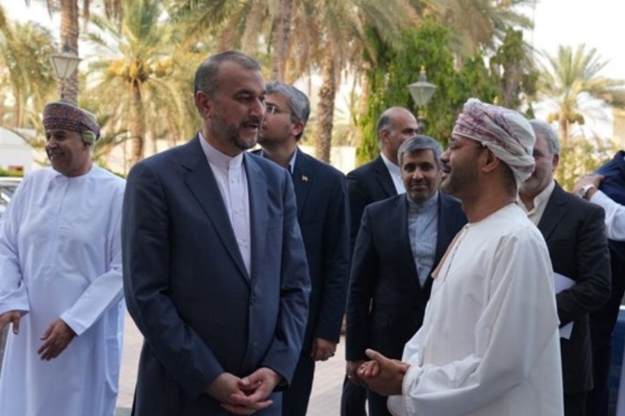 تصویر رایزنی و گفتگو امیرعبداللهیان با همتای عمانی در مسقط