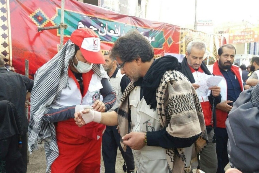 تصویر تاکید بر خدمت‌رسانی کامل به زائران اربعین حسینی در نقاط مرزی