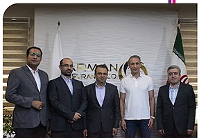 یحیی گل محمدی با مدیرعامل و اعضای هیأت مدیره بیمه آرمان دیدار کرد